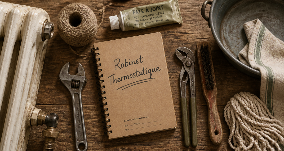 changer robinet thermostatique radiateur outils