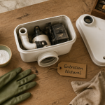 nettoyer sanibroyeur bicarbonate de soude sur plan de travail