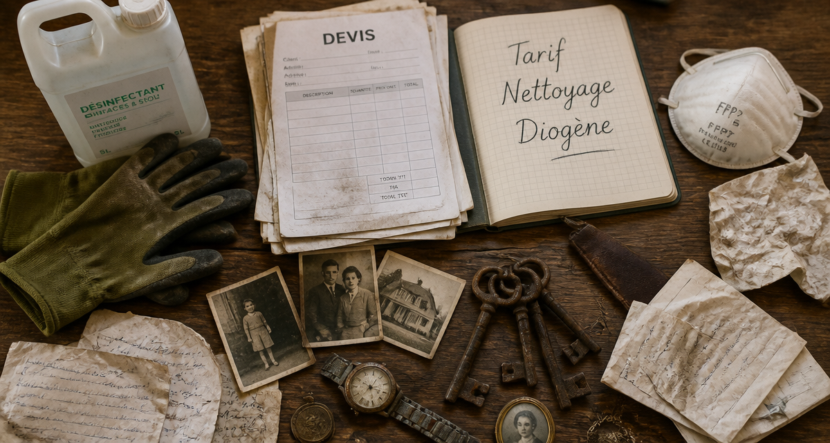 tarif nettoyage diogene bureau objets devis