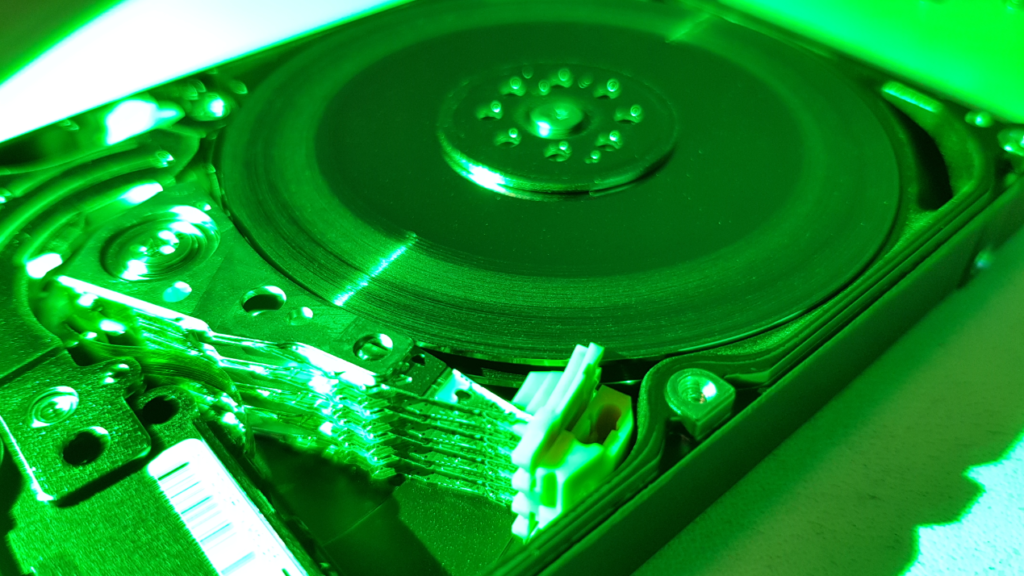 hard drive platter damage data recovery