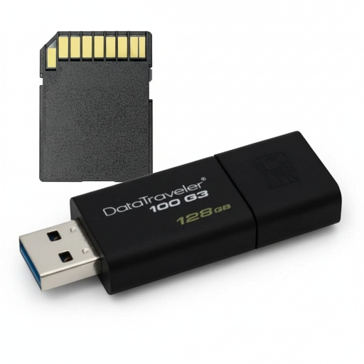 USB and memory card recovery