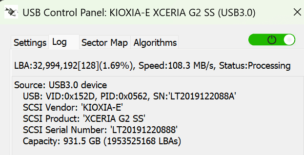 nvme detected