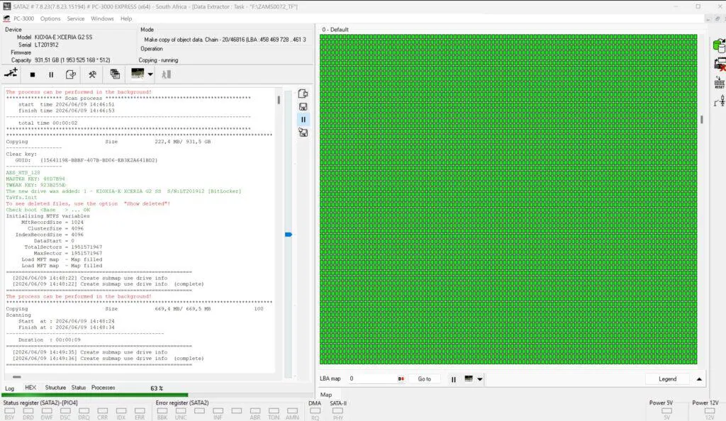 recovering the nvme
