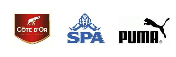 Voorbeelden van combinatie-logo's