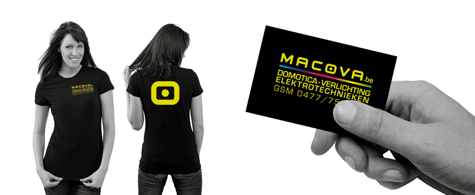 Spitsdesign ontwerpt logo en huisstijl voor Macova