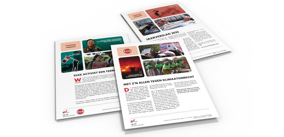 enkele nieuwsbrieven van FOS