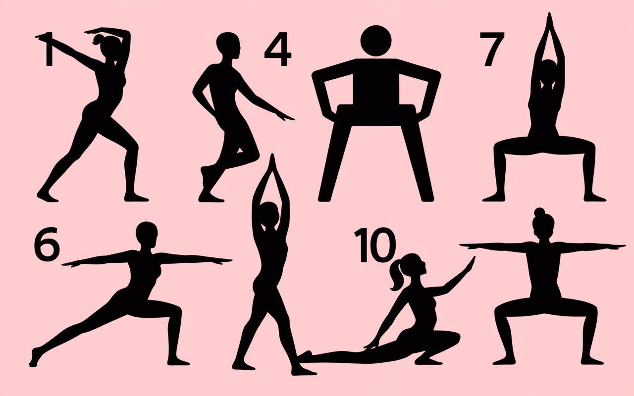 positions des 7 exercices pour dire adieu au mal de dos