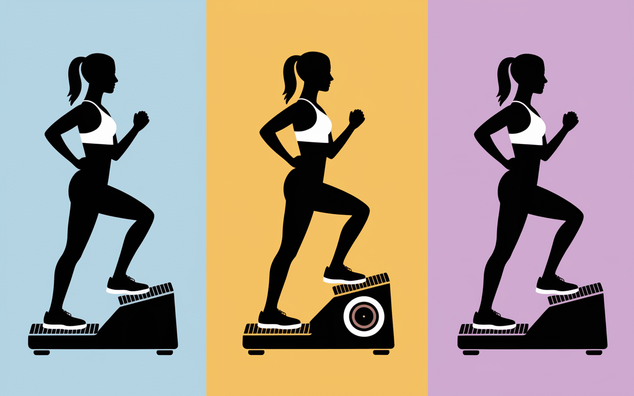 comparaison visuelle stepper up et autres steppers