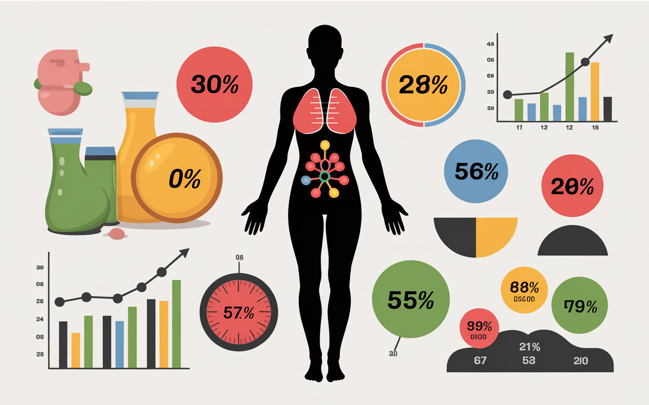 Infographie silhouette metabolism activé perte poids Morosil