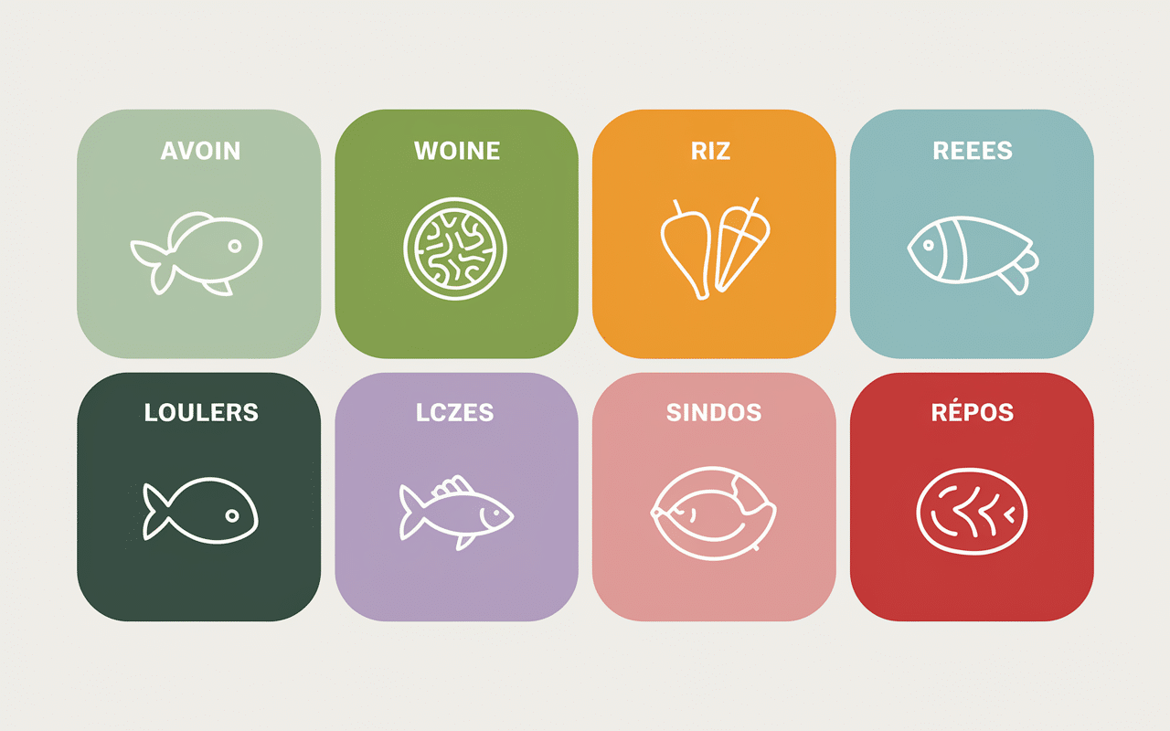 Planning hebdomadaire carb cycling avec aliments et activité