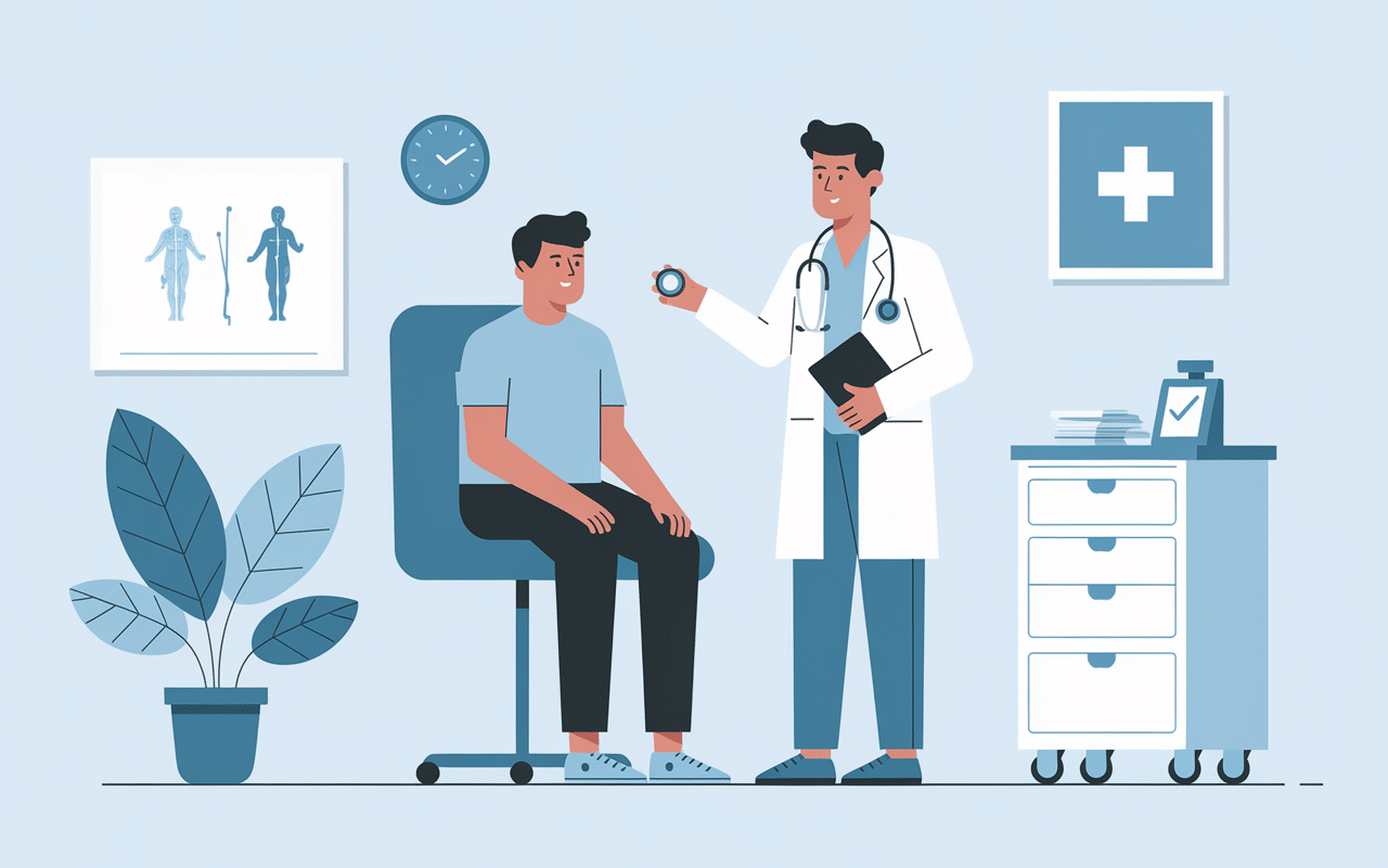 consultation medicale pour regime sans residu medecin patient hopital