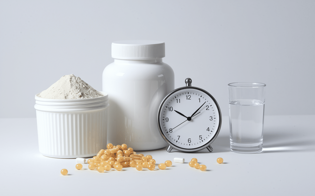 produits supplémentation le glutamine poudre gélules cuillère doseuse