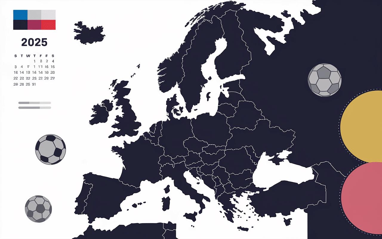 Carte opportunités foot detection Europe