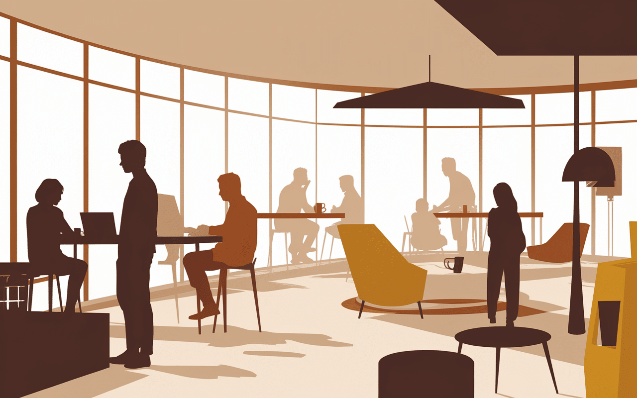 Espace coworking et coffee shop Climbing District Saint-Lazare