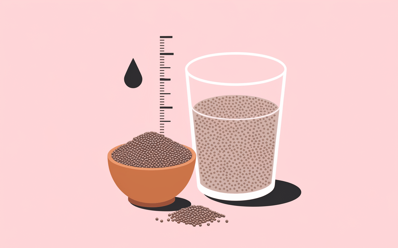 Comment manger les graines de chia méthode gel bol sec