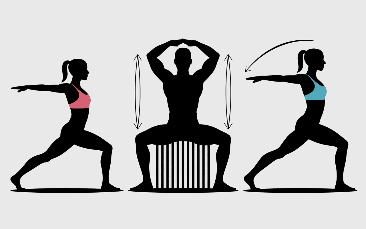 comment muscler son périnée, positions exercices
