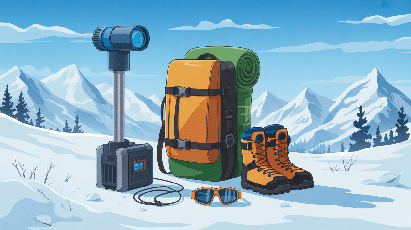 aviso de avalanche matériel sécurité montagne