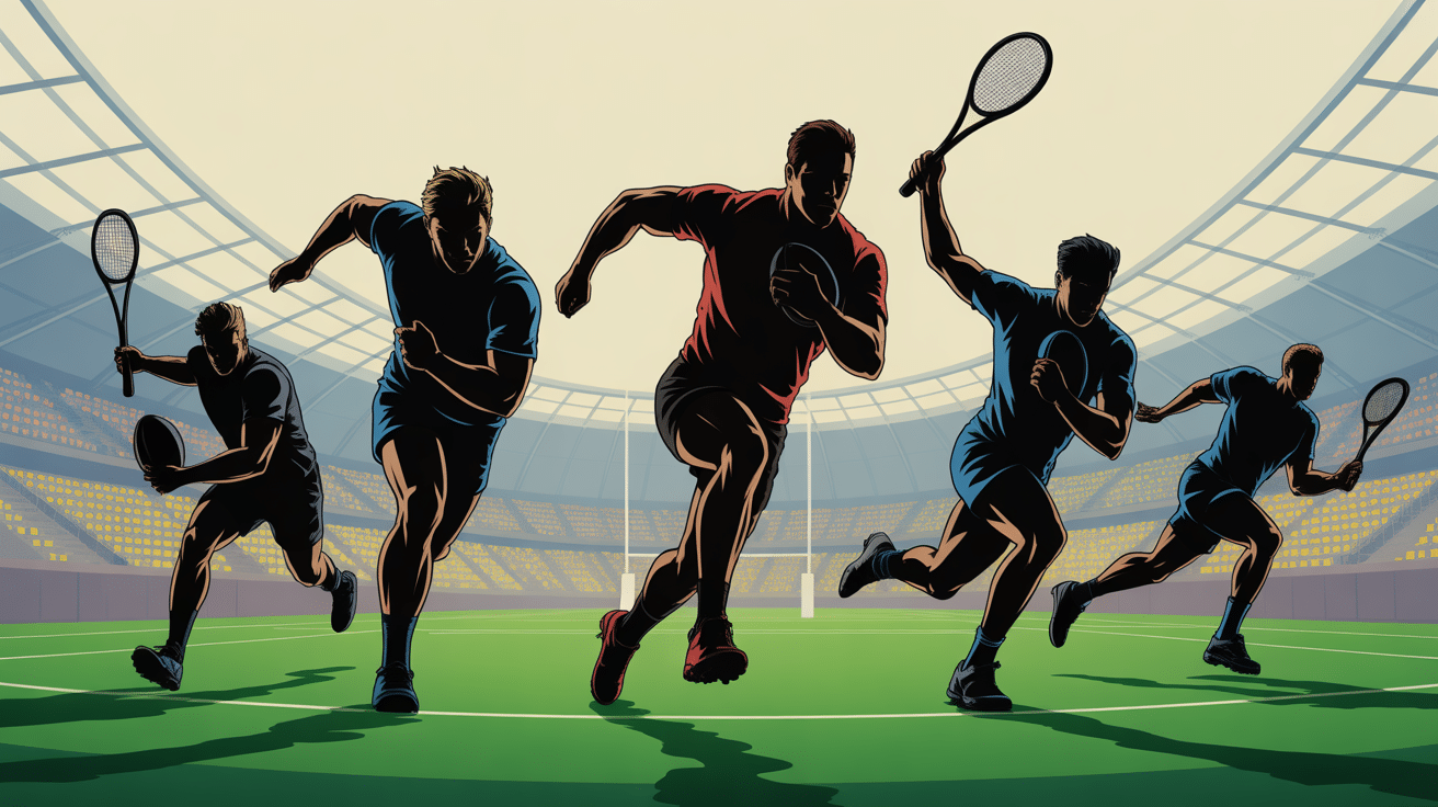 Jockstrap utilisé par athlètes en sport