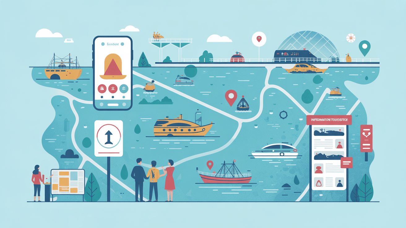 carte et applications pour rampe de mise à l'eau canoë-kayak-bateau-paddle