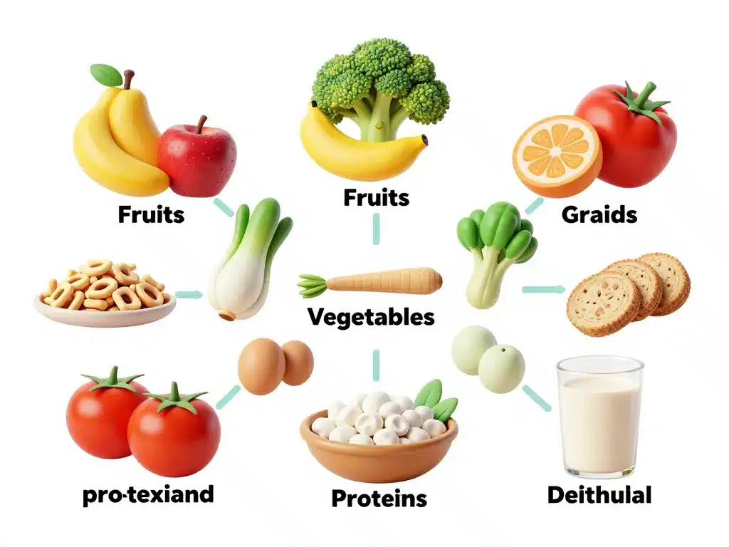 300 aliments pauvres en fodmap concept catégories aliments