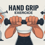 illustration main et avant-bras hand grip exercice