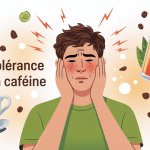 intolerance a la cafeine symptomes personnage palpitations maux de tete