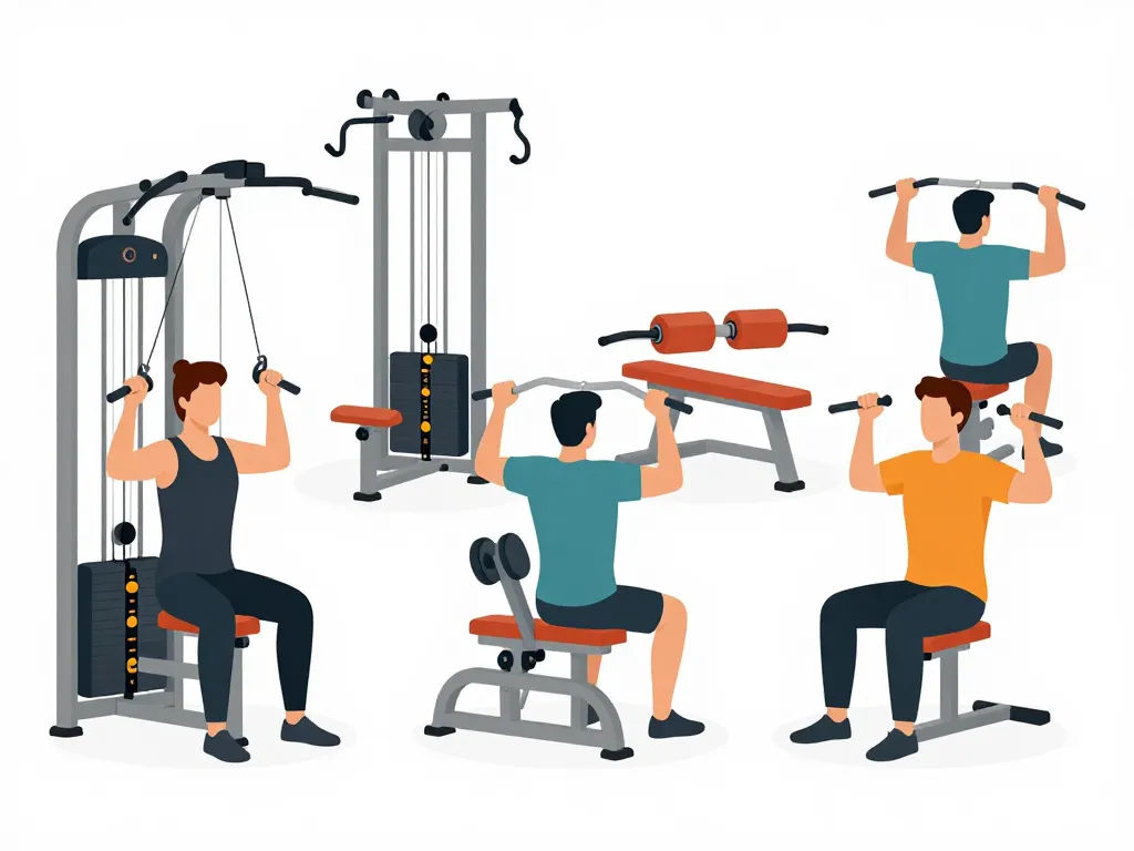 machines musculation haut du corps nom