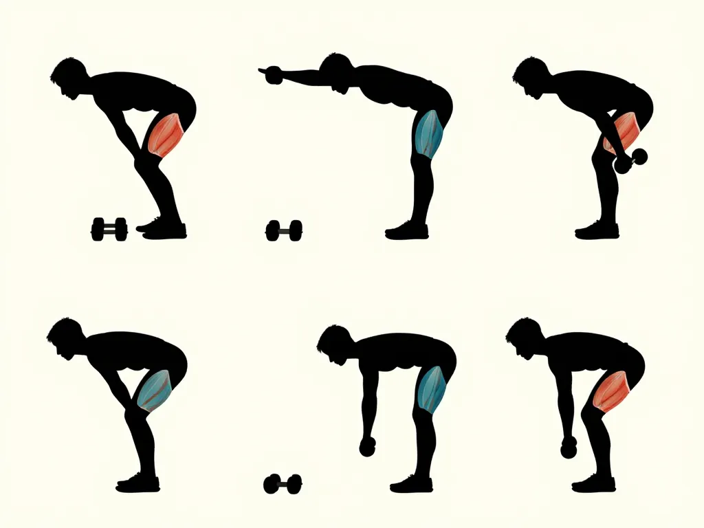 demonstration technique souleve de terre roumain halteres