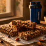 barres de cereales proteinees maison amandes chocolat