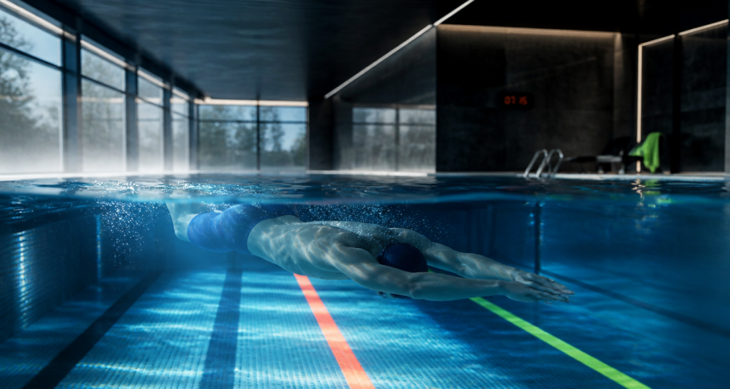 comment nager la brasse nageur piscine