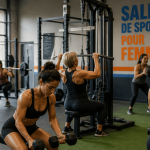 femme salle de sport musculation