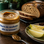 le beurre de cacahuete fait il grossir pot ouvert sur table