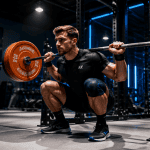 musculation pour la force athlète squat barre