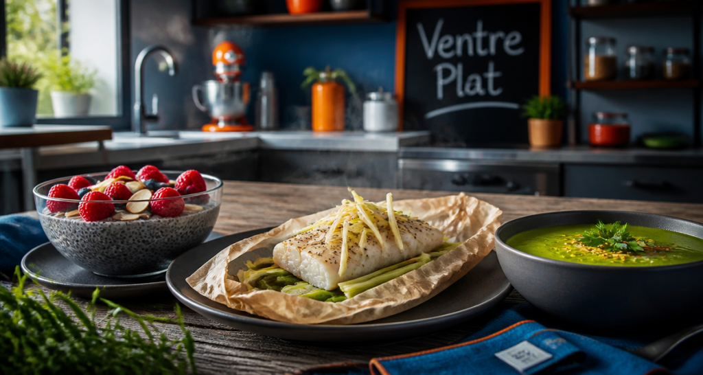 recette pour maigrir le ventre avec trois plats sains