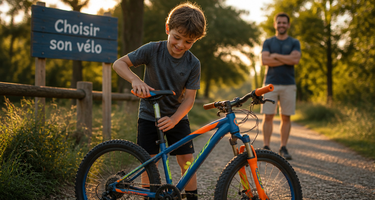 taille velo 8 ans enfant ajuste selle velo
