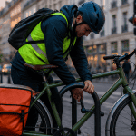 Velo accessoire casque antivol sacoche