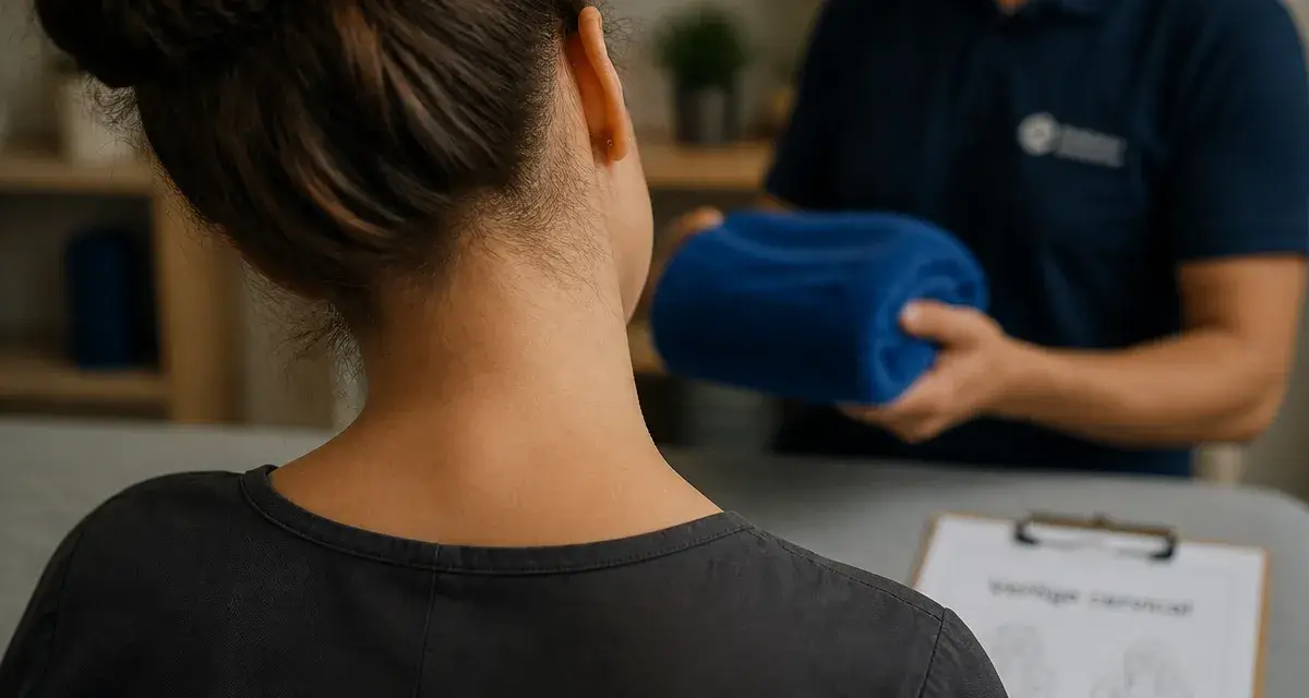 Cervicales et vertiges : arrière du cou et base du crâne