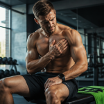 douleur grand pectoral sportif sur banc