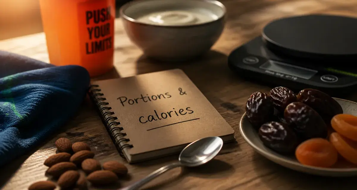 Les fruits secs font ils grossir ? Amandes et dattes, portions & calories