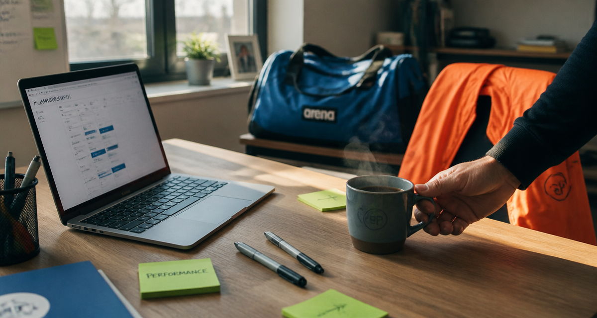 pas trop dur la reprise, bureau, café, planning