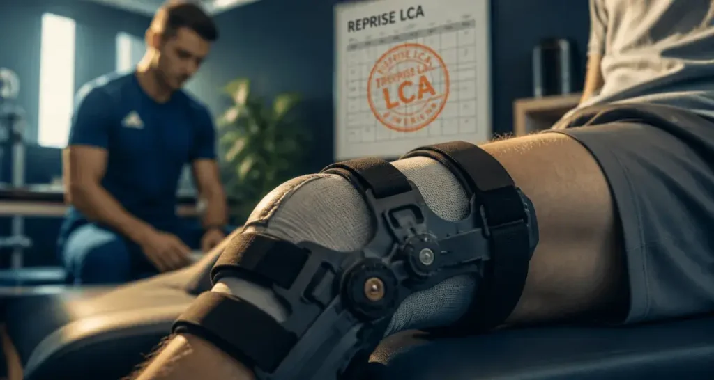 Genou appareillé après rupture LCA : ligaments croisés genou combien de temps