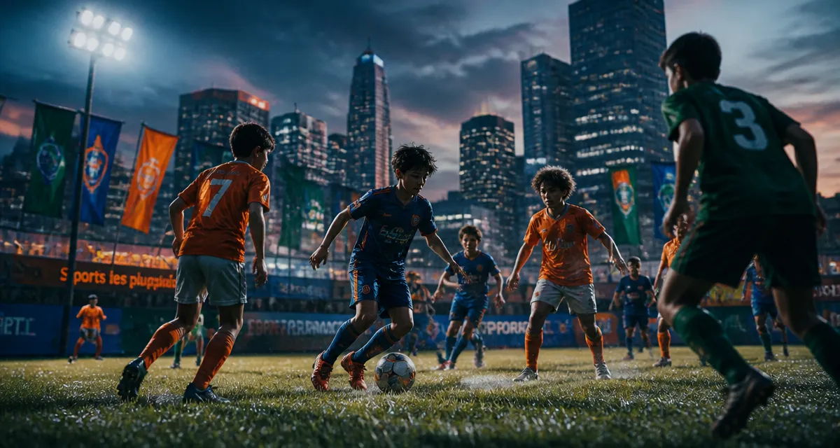 enfants jouant football sport le plus populaire au monde