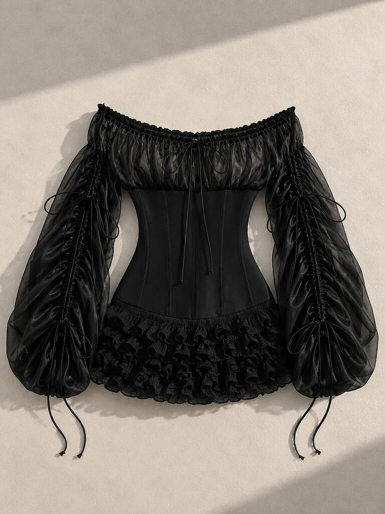 vestido croset frontal Stylicious packshot