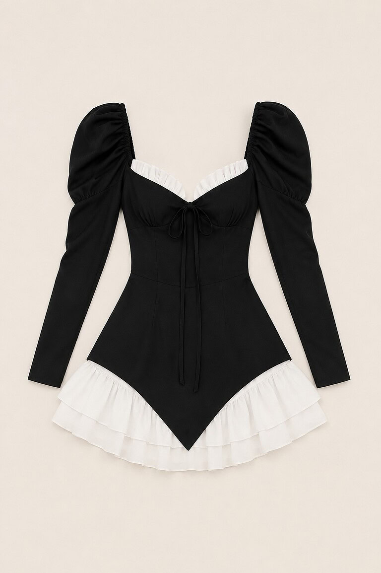 Vestido Mini | Contraste packshot