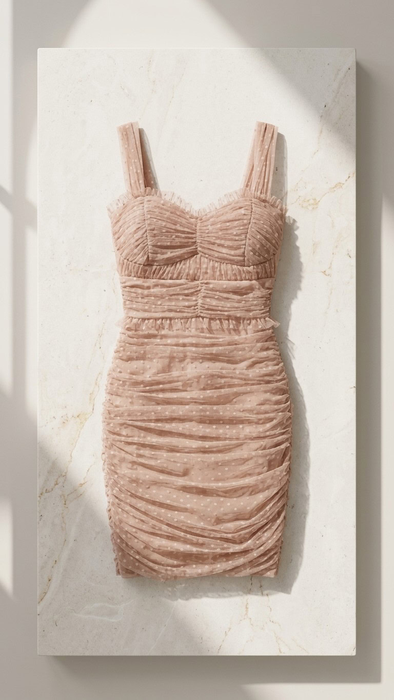 vestido rosa commin sonn packshot