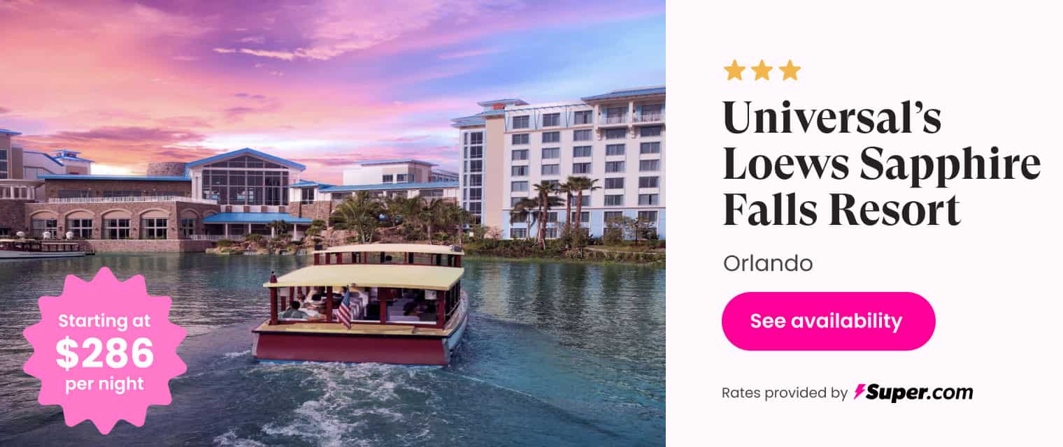 Luxury resort in Orlando with water views and boat rides, starting at $286 per night.
