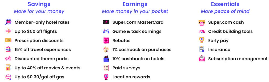 super plus membership benefits