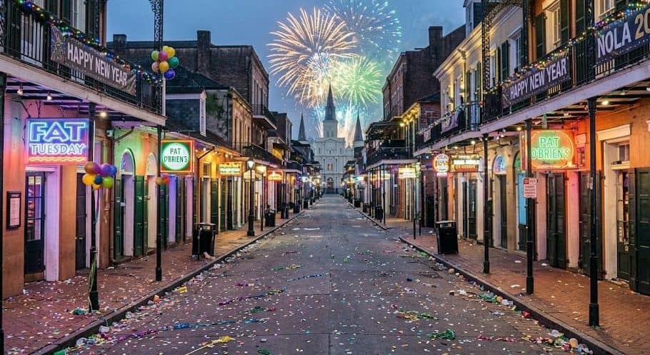 New Years in New Orleans Louisiana