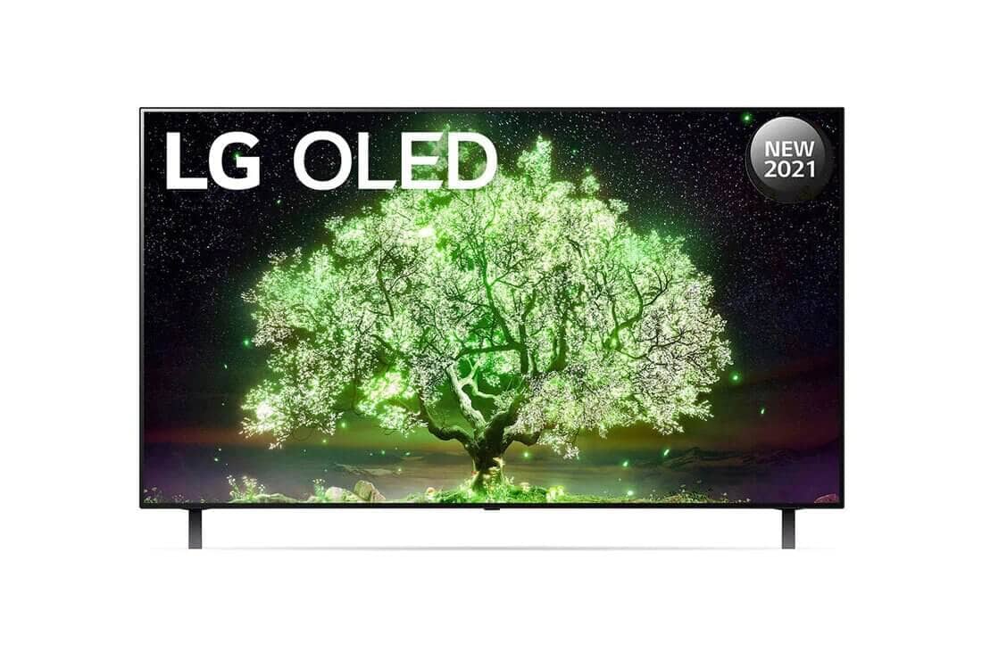 55a1 LG 65A1 65 Inch Class 4K Smart OLED TV W/ ThinQ AI - 2021 - Image 1
