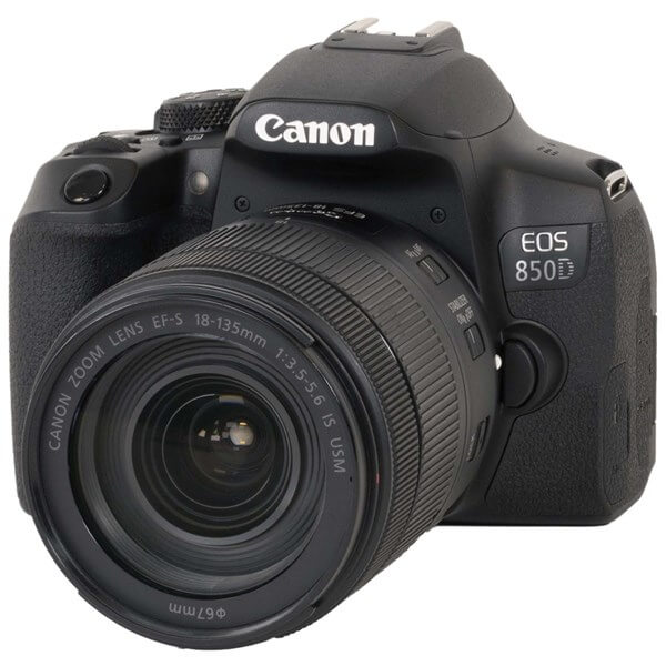 Canon EOS 850D DSLR Camera with 18-135mm Lens - Image 1